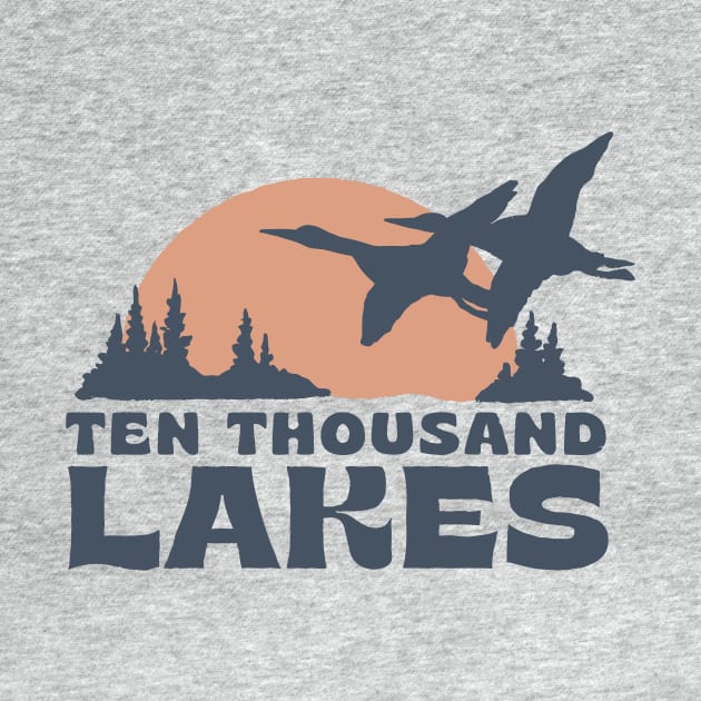 Ten thousand Lakes minnesota by Iambolders